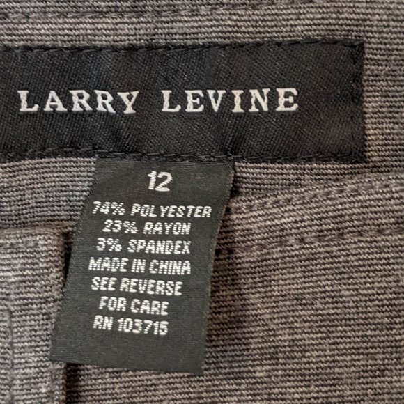 Work! Heather Grey Ponte Pants - Picture 6 of 6